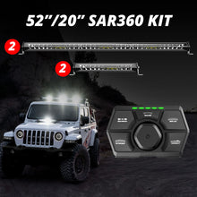 Load image into Gallery viewer, XKGlow SAR 360 Degrees Light Bar Kit/ Emergency Search &amp; Rescue Light System - 20"/ 36"/ 52" Bar + Controller Alternate Image