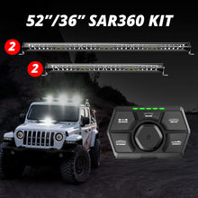 Load image into Gallery viewer, XKGlow SAR 360 Degrees Light Bar Kit/ Emergency Search &amp; Rescue Light System - 20"/ 36"/ 52" Bar + Controller Alternate Image
