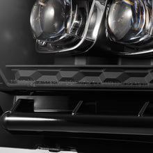 Load image into Gallery viewer, AlphaRex LED Projector Headlights for Ford Mustang S197 (2013-2014) MKII Nova Series with Sequential Signal - Alpha Black / Black Alternate Image
