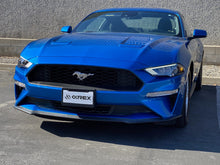 Load image into Gallery viewer, AlphaRex LED Projector Headlights Ford Mustang (18-22) S550 [3D Ice-Cube LED - NOVA Series w/ DRL] Alpha-Black or Black - Tribar DRL / Black Alternate Image