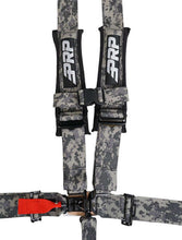 Load image into Gallery viewer, PRP Racing 5.3 Harness (5 Point w/ 3" Belts) - Black/ Red/ Orange/ Blue/ Yellow/ Silver - Black Alternate Image