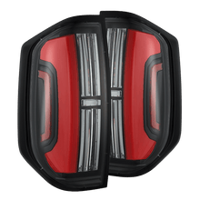 Load image into Gallery viewer, AlphaRex LED Tail Lights for Toyota Tundra (2014-2021) Prismatic NOVA Series with Sequential Signal -  Alpha Black / Black / Black-Red Alternate Image