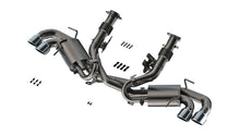 Load image into Gallery viewer, Borla Exhaust Corvette C8 6.2L V8 (20-25) Catback S-Type / ATAK w/ Polished / Black Chrome / Carbon-Fiber Tips - ATAK / Polished - Bright Chrome Alternate Image
