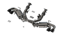 Load image into Gallery viewer, Borla Exhaust Corvette C8 6.2L V8 (20-25) Catback S-Type / ATAK w/ Polished / Black Chrome / Carbon-Fiber Tips - S-Type / Polished - Bright Chrome Alternate Image
