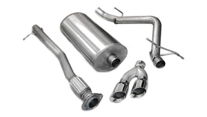 Corsa Exhaust Chevy Silverado 1500 / GMC Sierra 1500 4.8L 5.3L 6.0L (2007-2008) Catback w/ Sport Mufflers