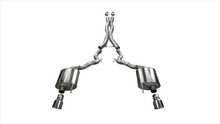 Load image into Gallery viewer, Corsa Exhaust Ford Mustang GT 5.0L V8 Convertible (15-17) Catback w/ Sport or Xtreme Mufflers - Xtreme / Polished Alternate Image