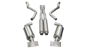 Corsa Exhaust Dodge Challenger SRT8 6.1L (08-10) Catback w/ Xtreme Mufflers