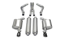 Load image into Gallery viewer, Corsa Exhaust Chrysler 300 / Dodge Charger R/T / Dodge Magnum R/T 5.7L (05-10) Catback w/ Xtreme Mufflers - Black Alternate Image