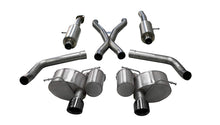 Load image into Gallery viewer, Corsa Exhaust Jeep Grand Cherokee SRT 6.4L V8 (12-21) Catback w/ Xtreme or Sport Mufflers - Sport / Black Alternate Image