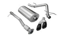 Load image into Gallery viewer, Corsa Exhaust GMC Sierra Denali 1500 / Chevy Silverado 1500 6.2L (11-13) Catback w/ Sport Muffler - Single Side (Twin 4.0") / Black Alternate Image