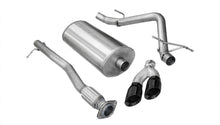 Load image into Gallery viewer, Corsa Exhaust Chevy Silverado 1500 / GMC Sierra 1500 4.8L 5.3L 6.0L V8 (09-13) Catback w/ Sport Mufflers - 143.5" / Twin 4.0" / Black Alternate Image