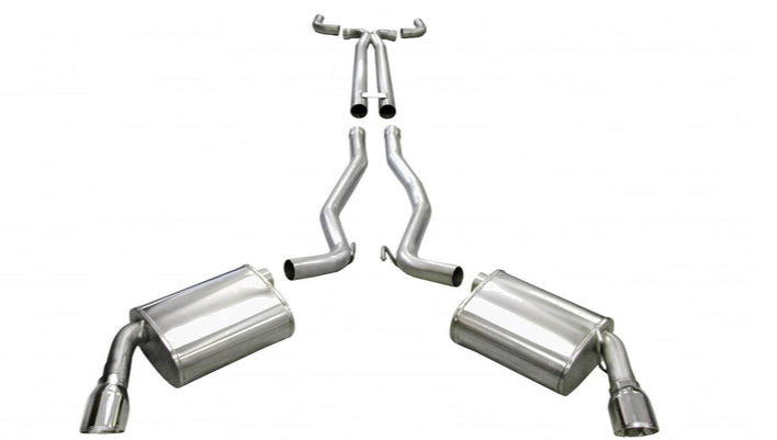 Corsa Exhaust Chevy Camaro SS 6.2L Coupe / Convertible (10-15) Catback w/ Sport Mufflers
