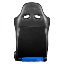 Load image into Gallery viewer, BRAUM ADVAN Sport Seats (Reclinable) Black Leatherette or Black Cloth - Black Leatherette - Red Stitching Alternate Image