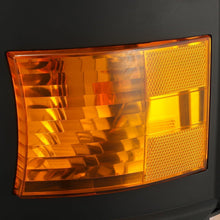 Load image into Gallery viewer, AlphaRex LED Projector Headlights for Chevy Silverado 2500HD / 3500HD (2015-2019) Luxx Series with Sequential Signal - Black / Chrome Alternate Image