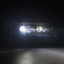 Load image into Gallery viewer, AlphaRex LED Projector Headlights for Dodge Charger (2015-2023) Luxx Series with Sequential Signal - Alpha Black / Black Alternate Image