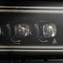 Load image into Gallery viewer, AlphaRex LED Projector Headlights for Dodge Charger (2015-2023) Nova Series with Sequential Signal - Alpha Black / Black Alternate Image