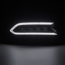 Load image into Gallery viewer, AlphaRex LED Projector Headlights for Dodge Charger (2015-2023) Nova Series with Sequential Signal - Alpha Black / Black Alternate Image