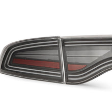Load image into Gallery viewer, AlphaRex LED Tail Lights for Dodge Charger (2015-2023) Prismatic Nova Series with Sequential Signal - Black / Smoke Alternate Image