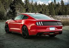 Load image into Gallery viewer, AlphaRex LED Tail Lights for Ford Mustang (2015-2023) Prismatic Nova Series with Sequential Signal - Alpha Black / Black Clear Alternate Image