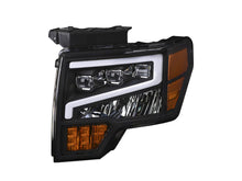 Load image into Gallery viewer, Alpha Owls Projector Headlights Ford F150 (09-17) 5500K Super White LED - 2009-2014 Alternate Image