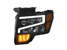 Load image into Gallery viewer, Alpha Owls Projector Headlights Ford F150 (09-17) 5500K Super White LED - 2009-2014 Alternate Image