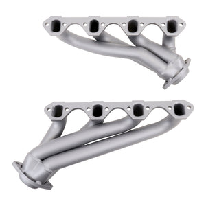 BBK Shorty Headers Ford Mustang 5.0 V8 351 Swap Fox Body (79-93) 1-5/8"  CARB/SMOG Legal Polished Silver or Titanium Ceramic