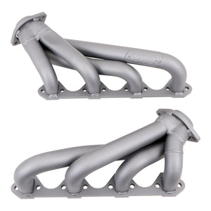 BBK Shorty Headers Ford Mustang 5.0 V8 351 Swap Fox Body (79-93) 1-5/8"  CARB/SMOG Legal Polished Silver or Titanium Ceramic