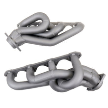 Load image into Gallery viewer, BBK 1-5/8" Shorty Headers Ford Mustang 5.0L (86-93) CARB/SMOG Legal - Titanium Ceramic or Polished Silver Ceramic - Titanium Ceramic Alternate Image