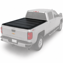 Load image into Gallery viewer, TruxArmor Tonneau Cover for Chevy Silverado &amp; GMC Sierra 1500 (07-26) 2500 / 3500 (14-19) Low Profile Aluminum Quad Fold Design Alternate Image