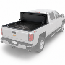 Load image into Gallery viewer, TruxArmor Tonneau Cover for Chevy Silverado &amp; GMC Sierra 1500 (07-26) 2500 / 3500 (14-19) Low Profile Aluminum Quad Fold Design Alternate Image