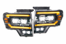 Load image into Gallery viewer, Morimoto Projector LED Headlights for Ford F150 (09-14) SVT Raptor (10-14) XB Evo Hybrid / XB Evo Alternate Image