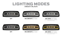 Load image into Gallery viewer, Morimoto DRL Grille for Dodge Ram HD (2013-2018) XBG LED with Chrome or Black Housing Alternate Image