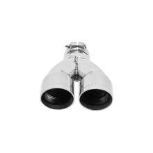 Load image into Gallery viewer, Flowmaster Exhaust Tip (2.5" Inlet / Dual Angle Cut Polished SS / 3" Long) Clamp On - 15307 - Default Title Alternate Image