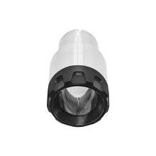 Load image into Gallery viewer, Flowmaster Exhaust Tip (2.5" Inlet / 3.5" Angled Brushed SS/Black Alum) Clamp On - 15316 - Default Title Alternate Image