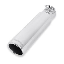 Load image into Gallery viewer, Flowmaster Exhaust Tip (2.5&quot; Inlet / 3&quot; Rolled Angle Polished SS / 12&quot; Long) Clamp on - 15361 Alternate Image