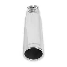 Load image into Gallery viewer, Flowmaster Exhaust Tip (2.5&quot; Inlet / 3&quot; Rolled Angle Polished SS / 12&quot; Long) Clamp on - 15361 Alternate Image