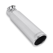 Load image into Gallery viewer, Flowmaster Exhaust Tip (2.5&quot; Inlet / 3&quot; Rolled Angle Polished SS / 12&quot; Long) Clamp on - 15361 Alternate Image