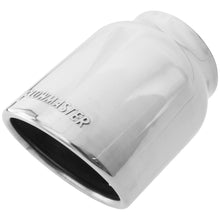 Load image into Gallery viewer, Flowmaster Exhaust Tip (3" Inlet / 4" Rolled Angle Polished Stainless Steel) Weld On - 15371 Alternate Image
