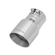 Load image into Gallery viewer, Flowmaster Exhaust Tip (3" Inlet / 4" dia. Angle Cut / 7" Long) Clamp On - Black or Polished SS Alternate Image
