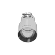 Load image into Gallery viewer, Flowmaster Exhaust Tip (3" Inlet / 4" dia. Angle Cut / 7" Long) Clamp On - Black or Polished SS Alternate Image