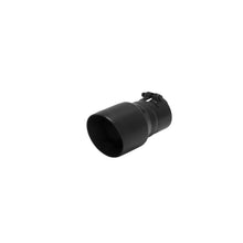 Load image into Gallery viewer, Flowmaster Exhaust Tip (3" Inlet / 4" dia. Angle Cut / 7" Long) Clamp On - Black or Polished SS Alternate Image