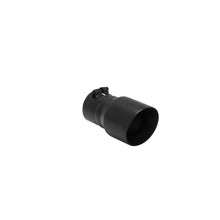 Load image into Gallery viewer, Flowmaster Exhaust Tip (3" Inlet / 4" dia. Angle Cut / 7" Long) Clamp On - Black or Polished SS Alternate Image