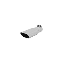 Load image into Gallery viewer, Flowmaster Exhaust Tip (4.25" x 2.25" Oval Polished SS) Clamp on - 15385 Alternate Image