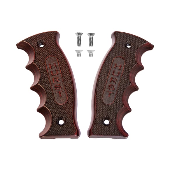 Hurst Replacement Pistol Grip Side Grip Plates/ 1539000 - Rosewood