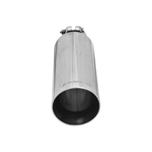 Load image into Gallery viewer, Flowmaster Exhaust Tip (2.5&quot; Inlet / 3.50&quot; diameter Black Angle Cut) Clamp On - Black of Polished Alternate Image