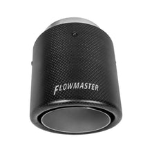 Load image into Gallery viewer, Flowmaster Exhaust Tip (3" Inlet / 4" Rolled Angle Carbon Fiber) Weld On - 15401 - Default Title Alternate Image