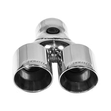 Load image into Gallery viewer, Flowmaster Exhaust Tip (3" Inlet / 3" dia. Dual Out Angle Cut) Weld On - 15402 - Default Title Alternate Image