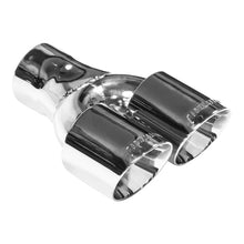Load image into Gallery viewer, Flowmaster Exhaust Tip (3" Inlet / 3" dia. Dual Out Angle Cut) Weld On - 15402 - Default Title Alternate Image