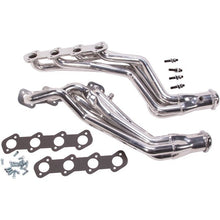 Load image into Gallery viewer, BBK Long Tube Headers Ford Mustang GT SN95 (1996-2004) 1-5/8" Titanium / Polished Silver - Polished Silver Ceramic Alternate Image