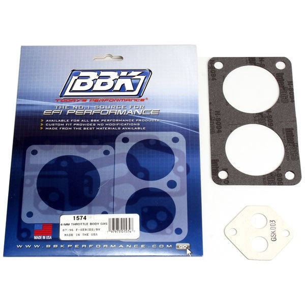 BBK Throttle Body Gasket Ford F-Series Truck 5.0/5.8/7.5 (1987-1996) 61mm Kit - 1574